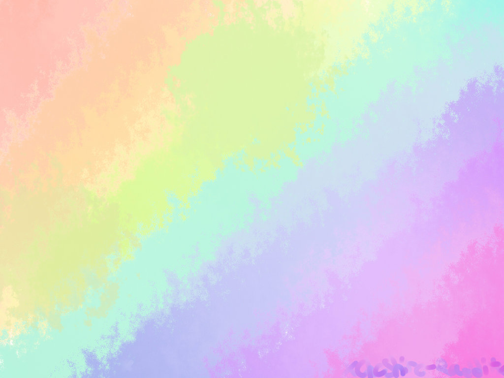 Rainbow Background By Xcheshire Rabbitx