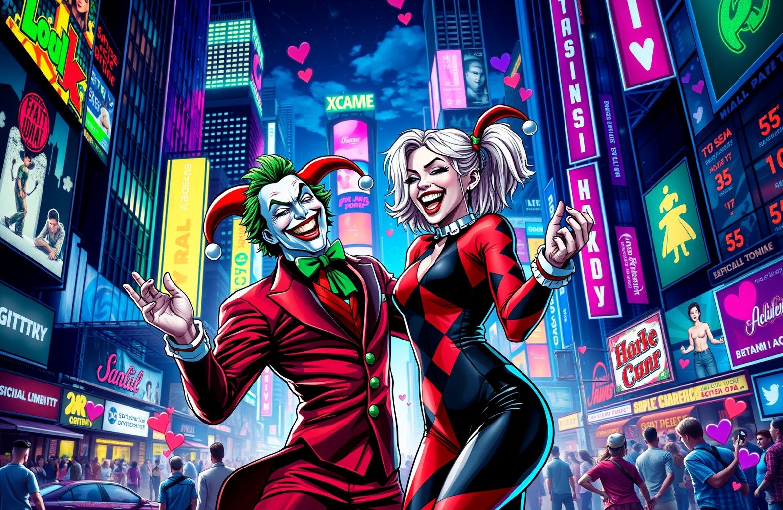 Joker And Harley Quinn Wallpaper