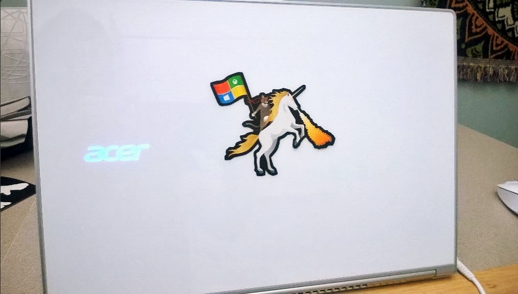 Here Is How To Order The Coveted Microsoft Ninja Cat Unicorn Sticker