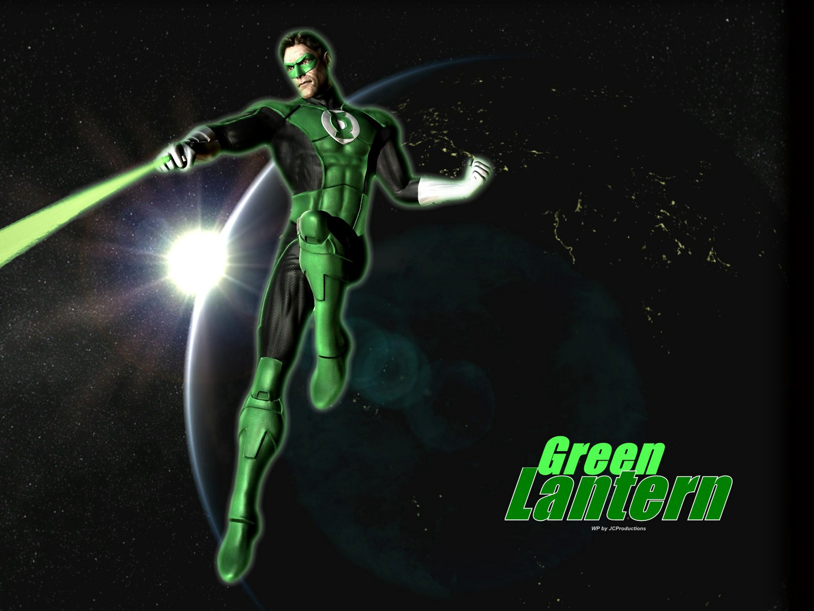 Green Lantern Wallpaper Dc Ics Superman Wonder