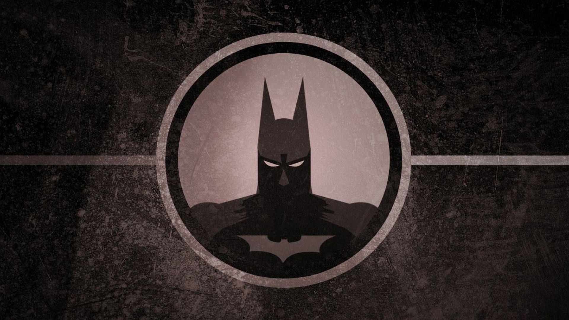 Wallpaper Batman Logo Eyes Minimalism