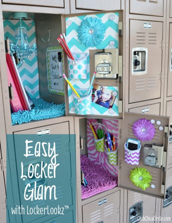  and a basic organized plan and you can have a glamorous locker