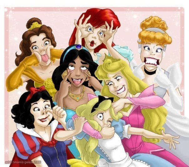 Cartoon Cute Disney Fun Lady Image On Favim