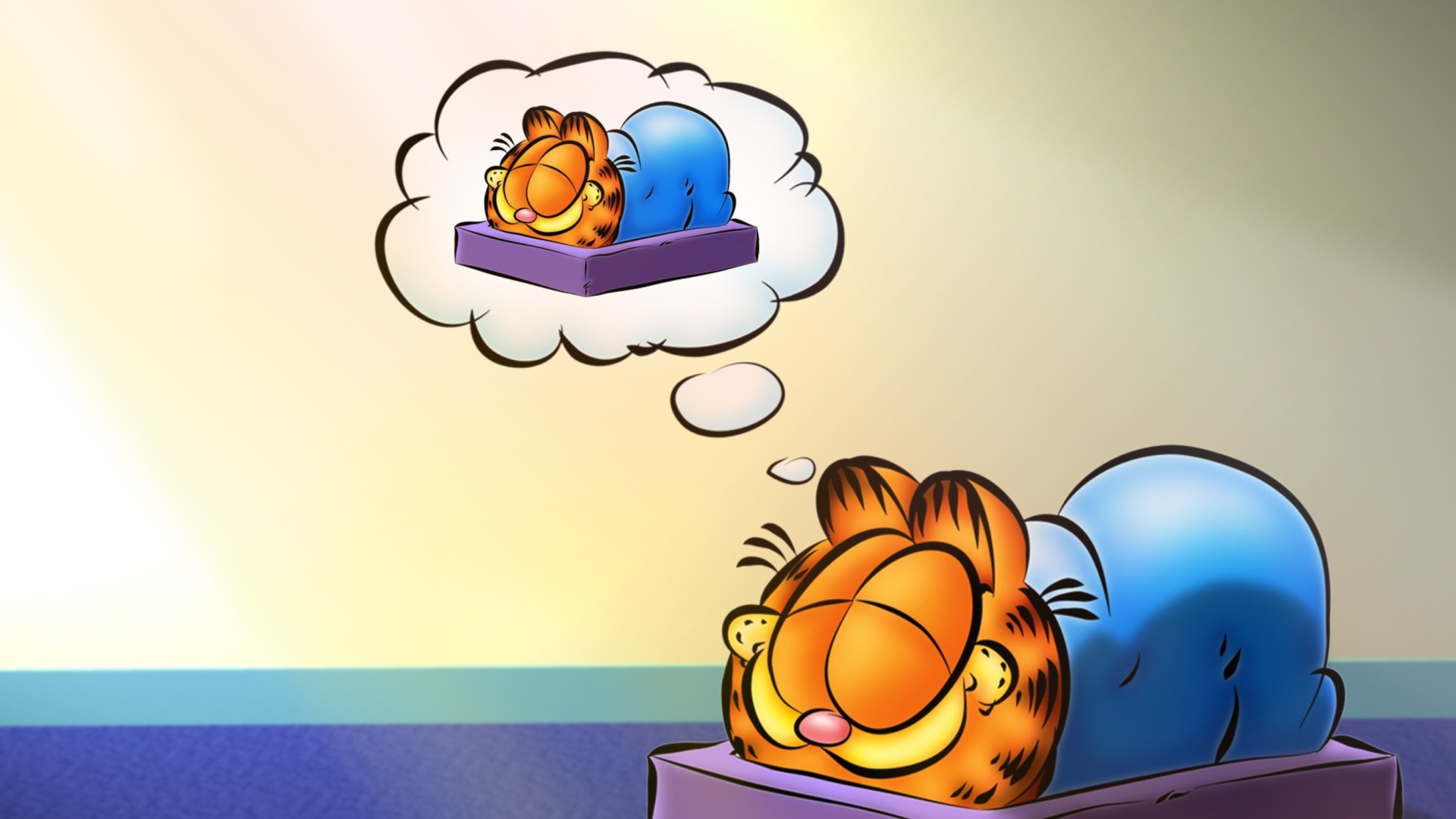 Garfield Sleep Wallpaper1920x1080 Wallpaper Screensaver