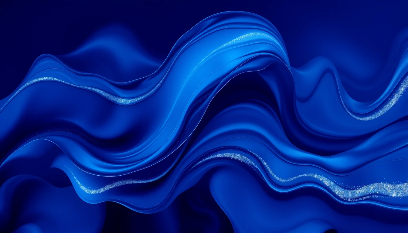 Abstract Blue Wallpaper