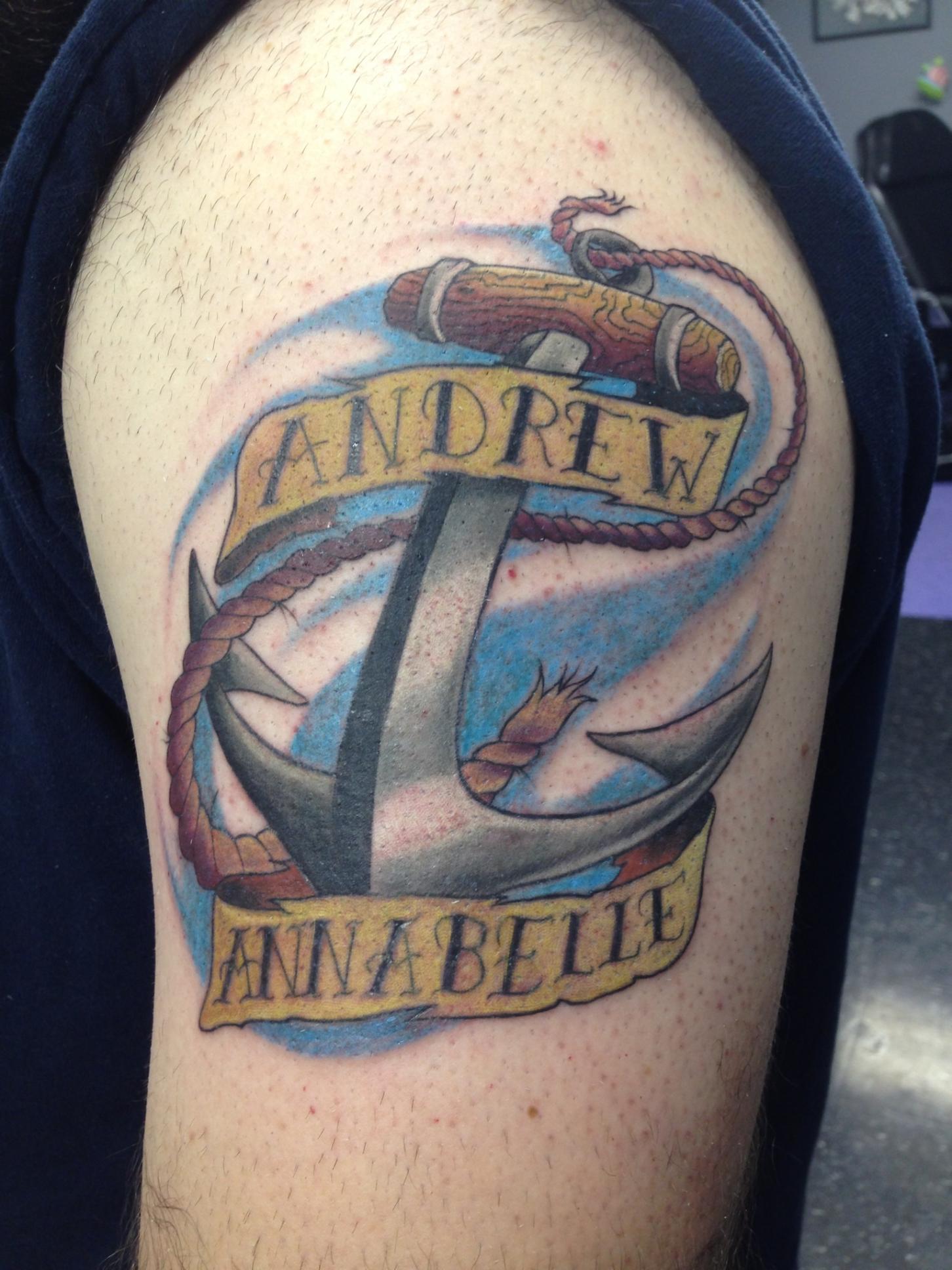 Anchor By Tony Livecchi At Empire Ink Akron Oh