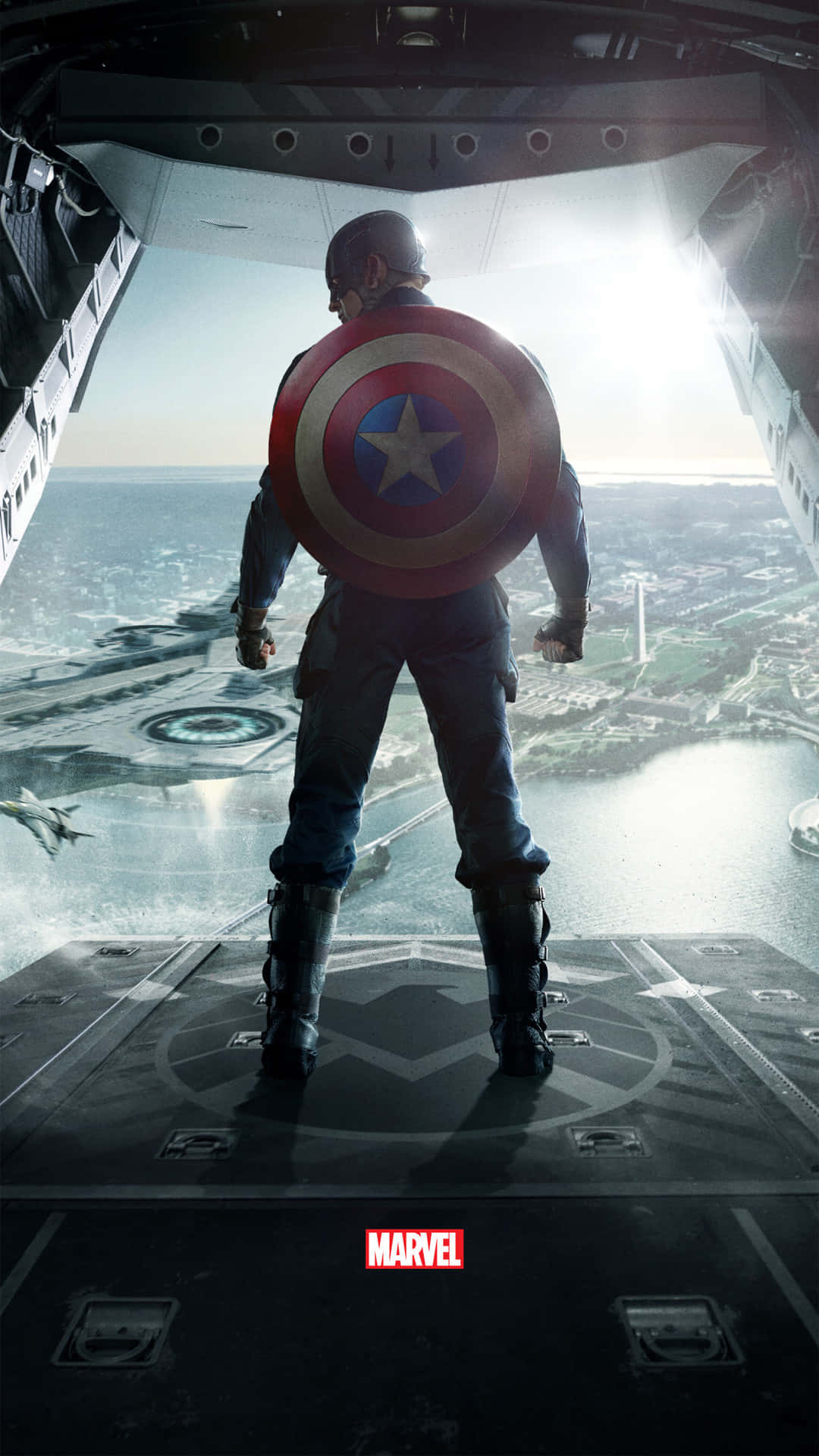 Captain America Shield Wallpaper
