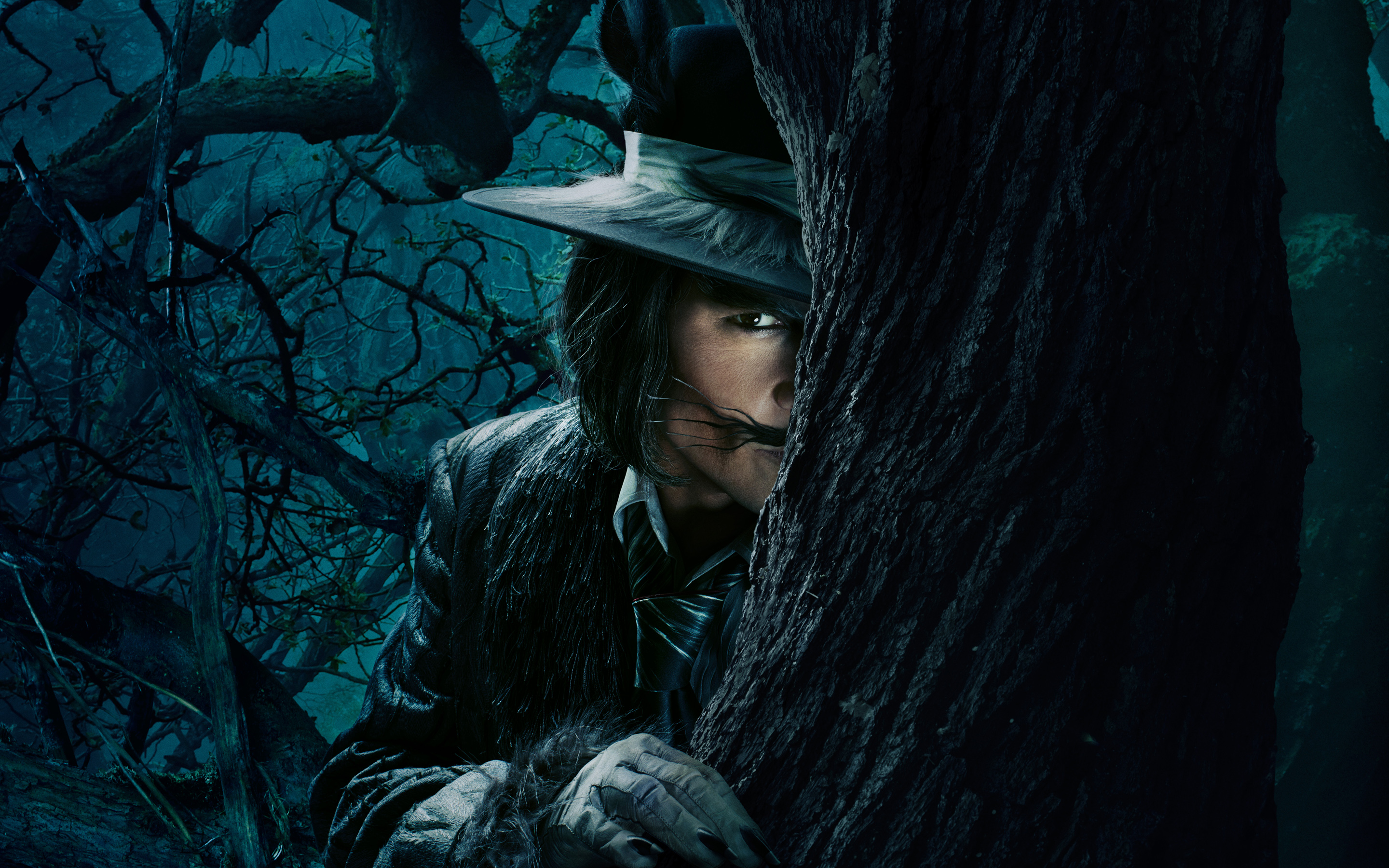 Johnny Depp The Wolf Into Woods Wallpaper HD