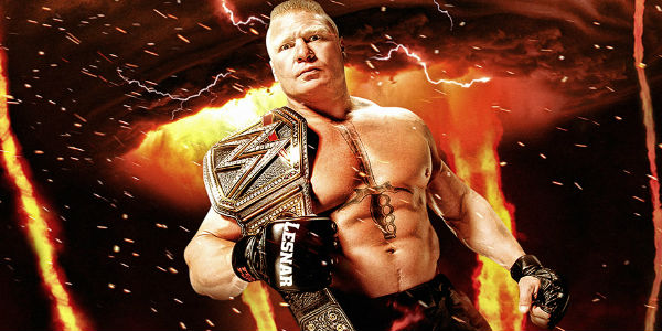 Brock Lesnar Wwe Champion Wallpaper
