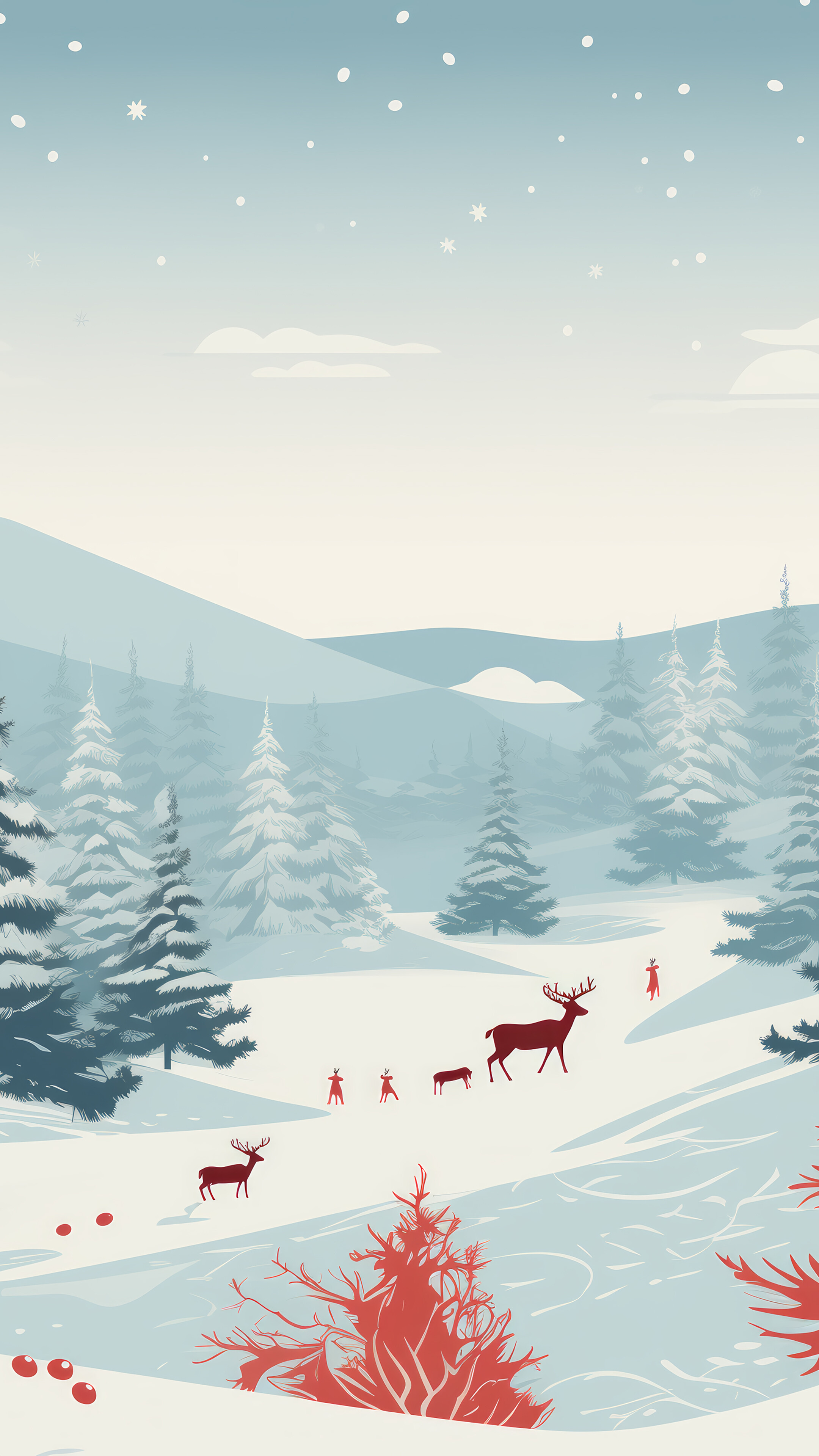 Winter Forest Scenery 4k Wallpaper