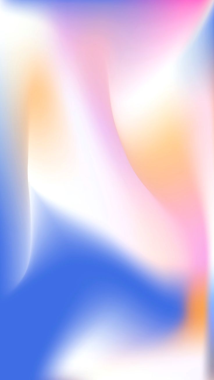 Illustration Of Gradient Blur Colorful Phone