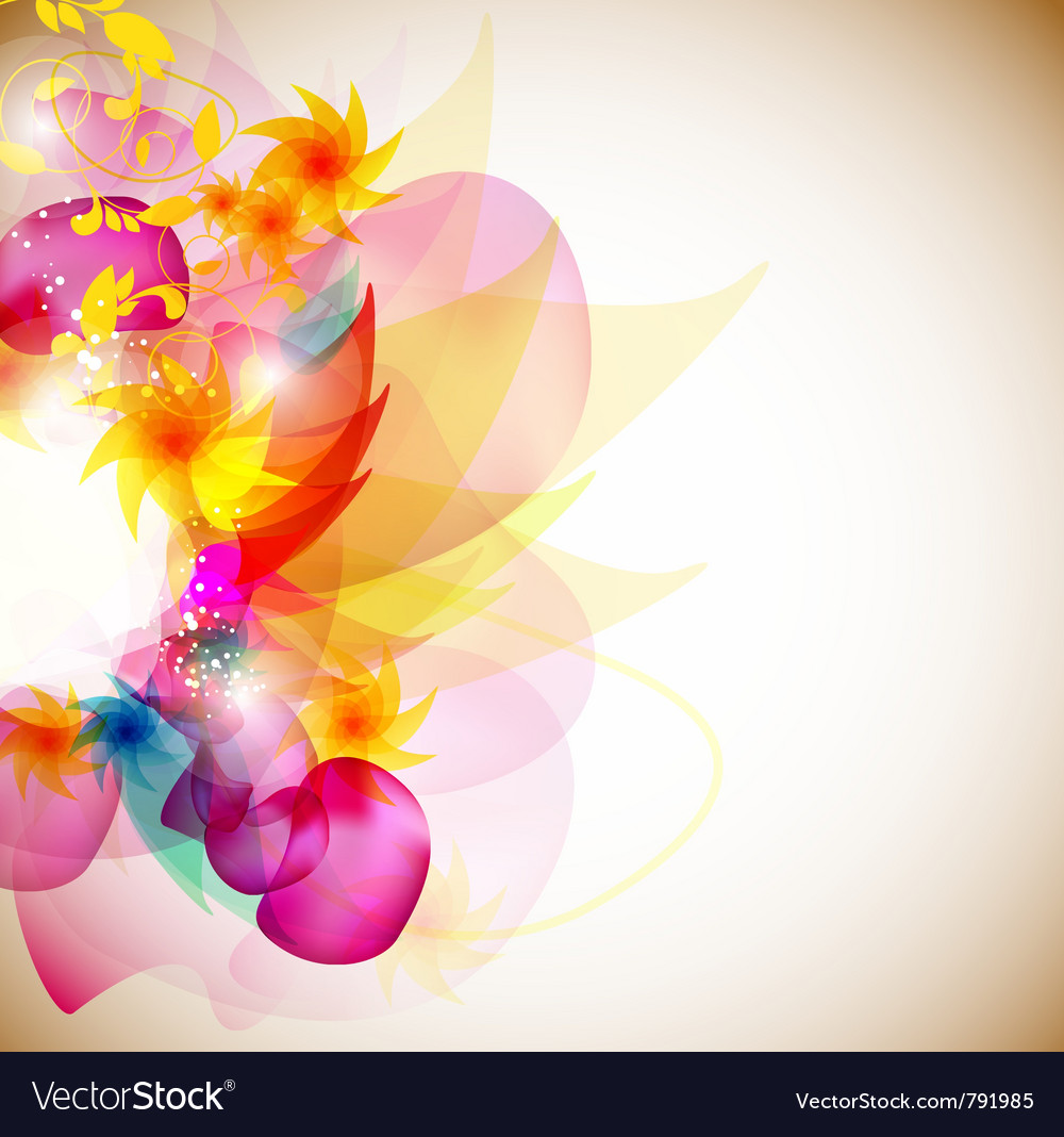 Elegant Floral Background Royalty Vector Image