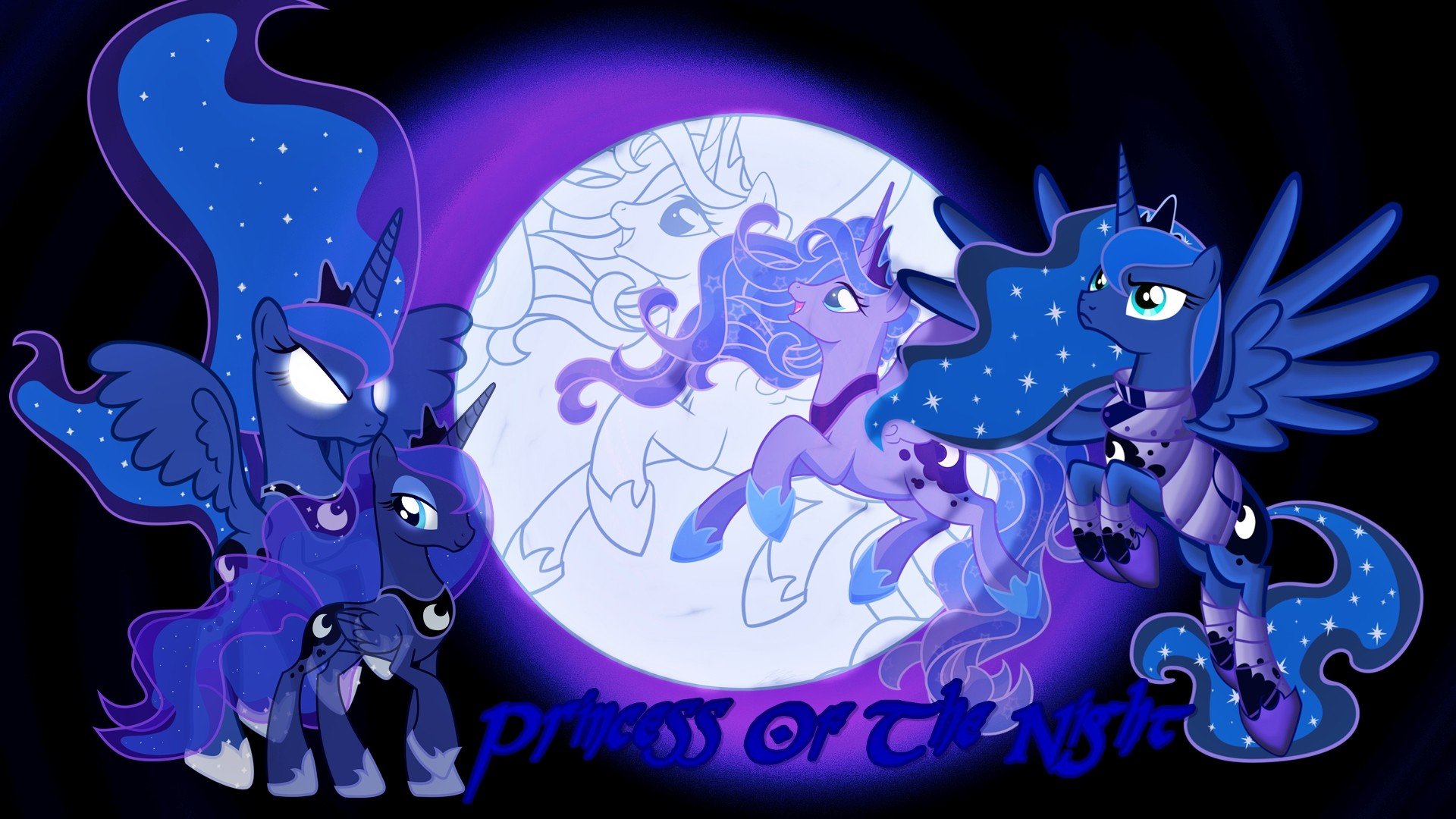 Princess Luna My Little Pony Friendship Is Magic Wallpaper Background