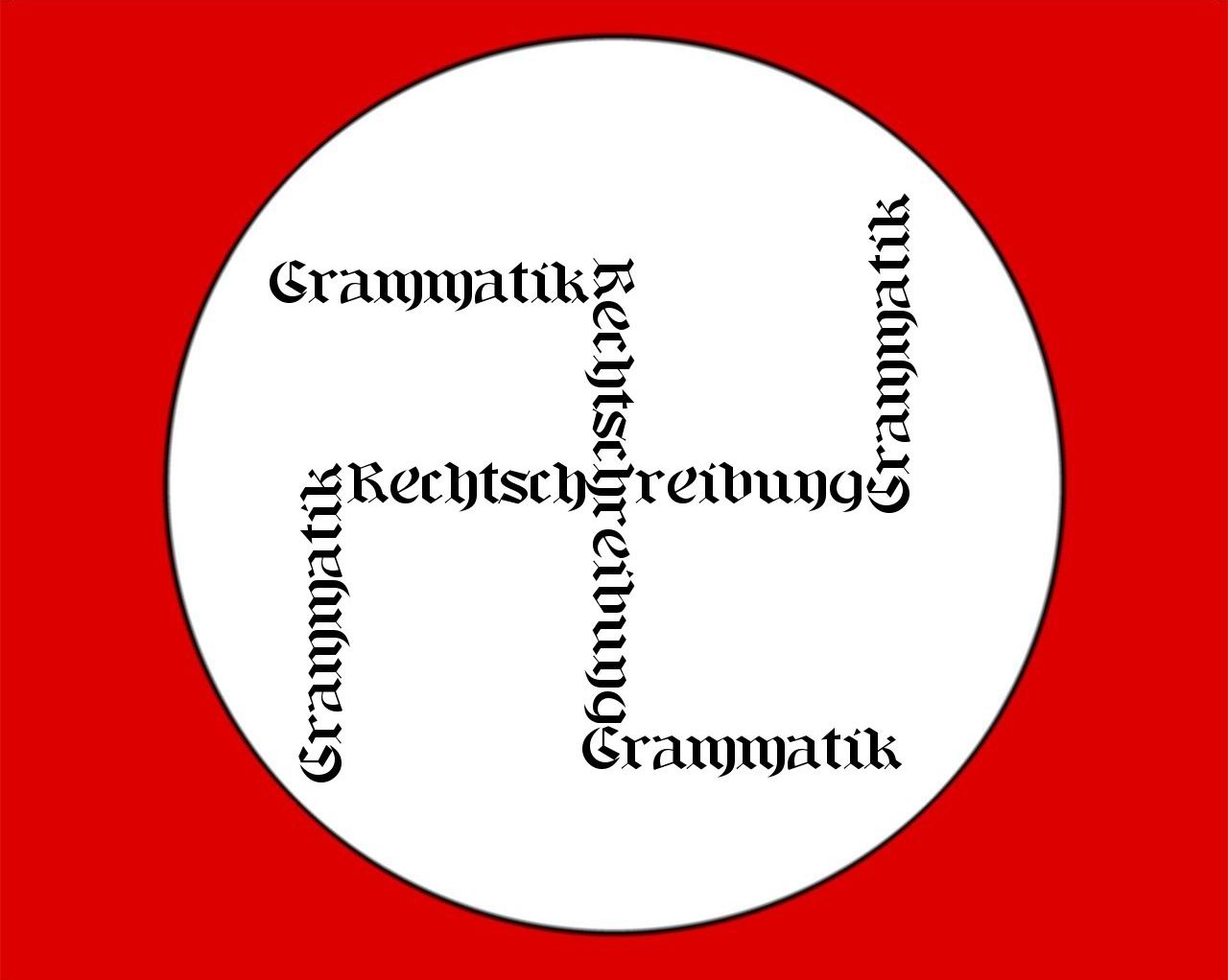 Grammar Nazi Symbol Grammar nazi by colorationjim