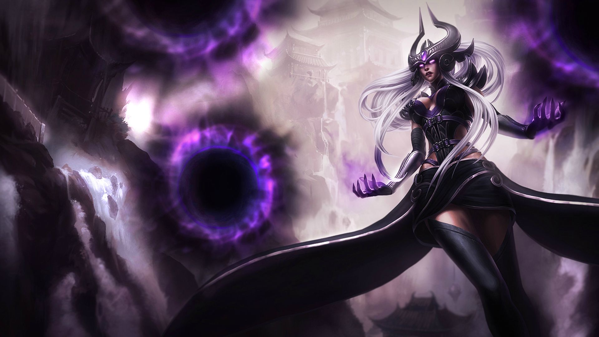 Syndra Wallpaper Edited A Bit For Resolution