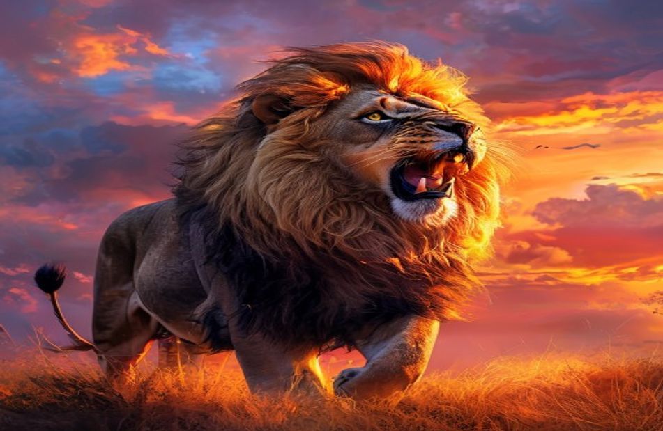 Lion Roar Wallpaper