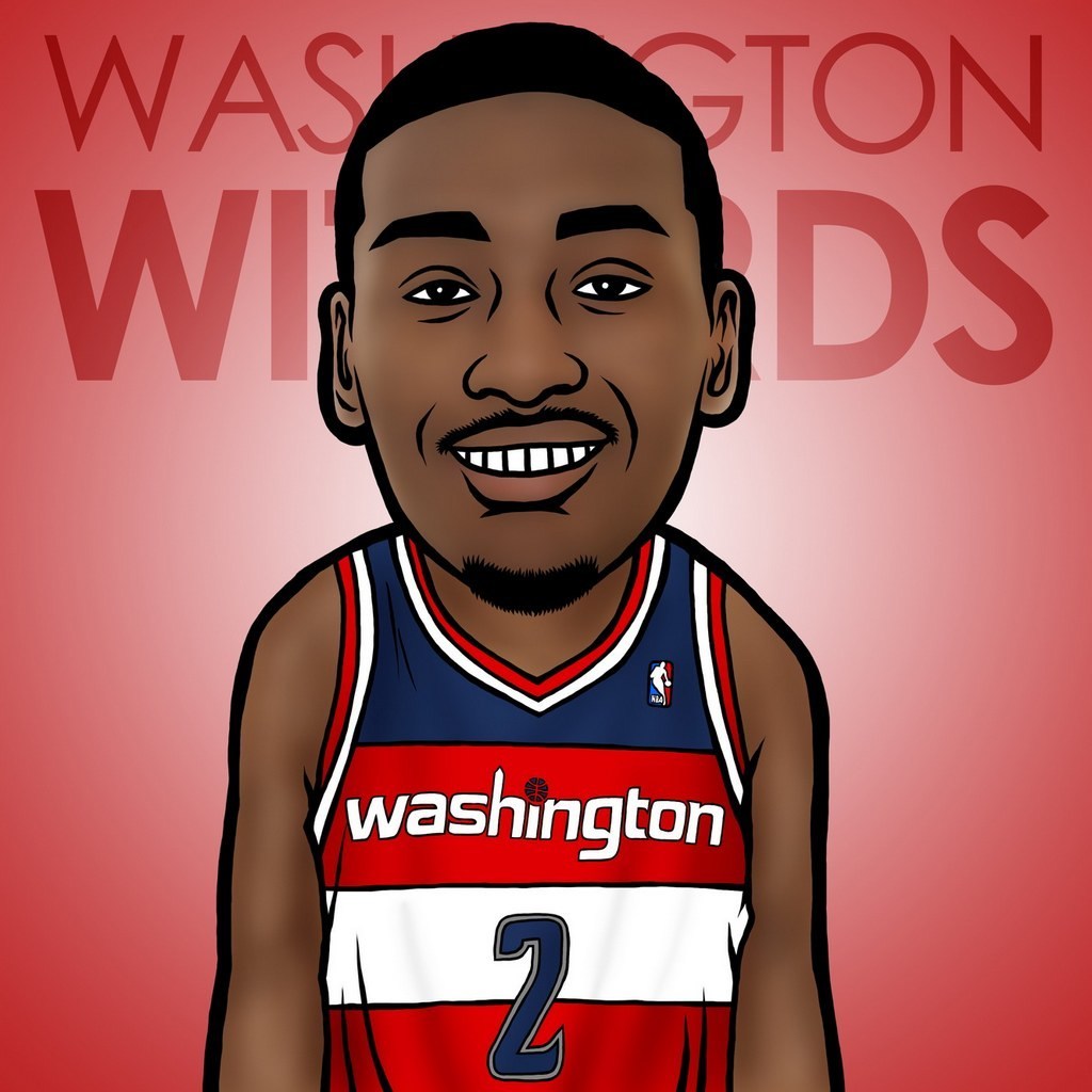 NBA Cartoon Wallpaper - WallpaperSafari