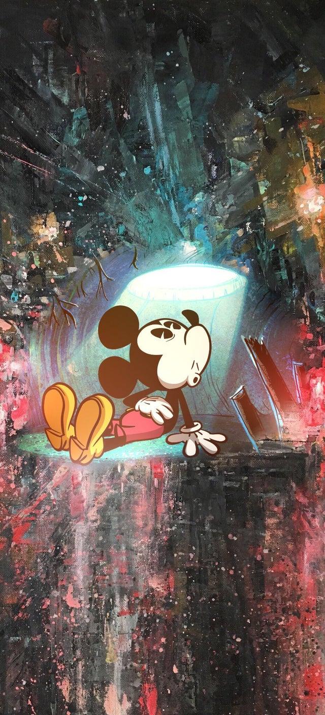 Mickey Mouse iPhonex Wallpaper Made By Me On Enlight App R