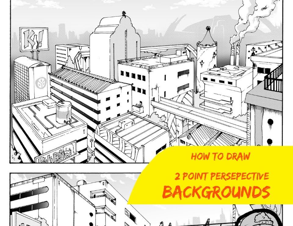 How To Draw Manga Background Shonen Ep Drawing