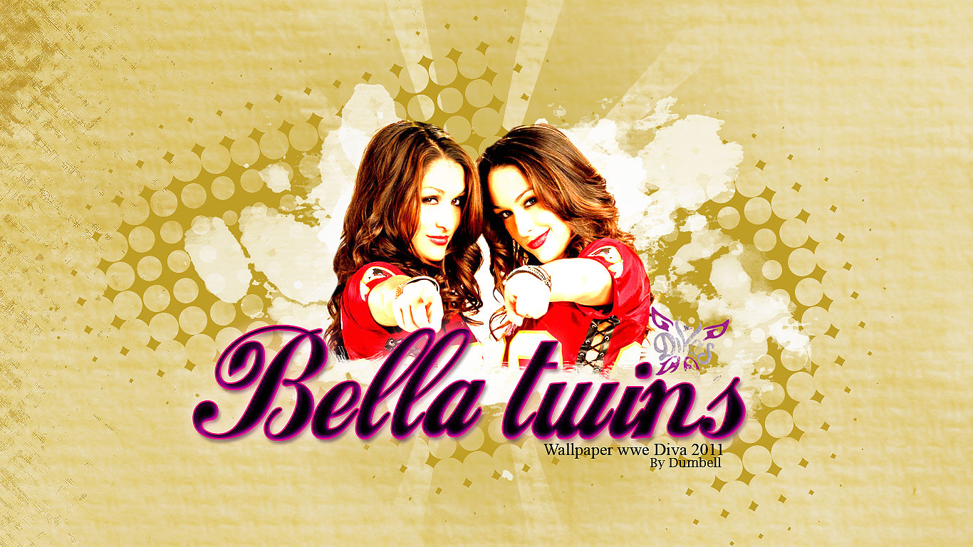 Wallpaper Bella Twins L Mm Board