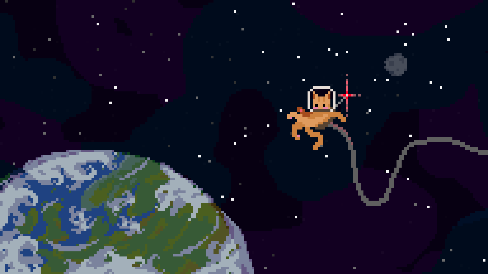 Nautillo On X I Offer A Space Cat Wallpaper Pixelart S T