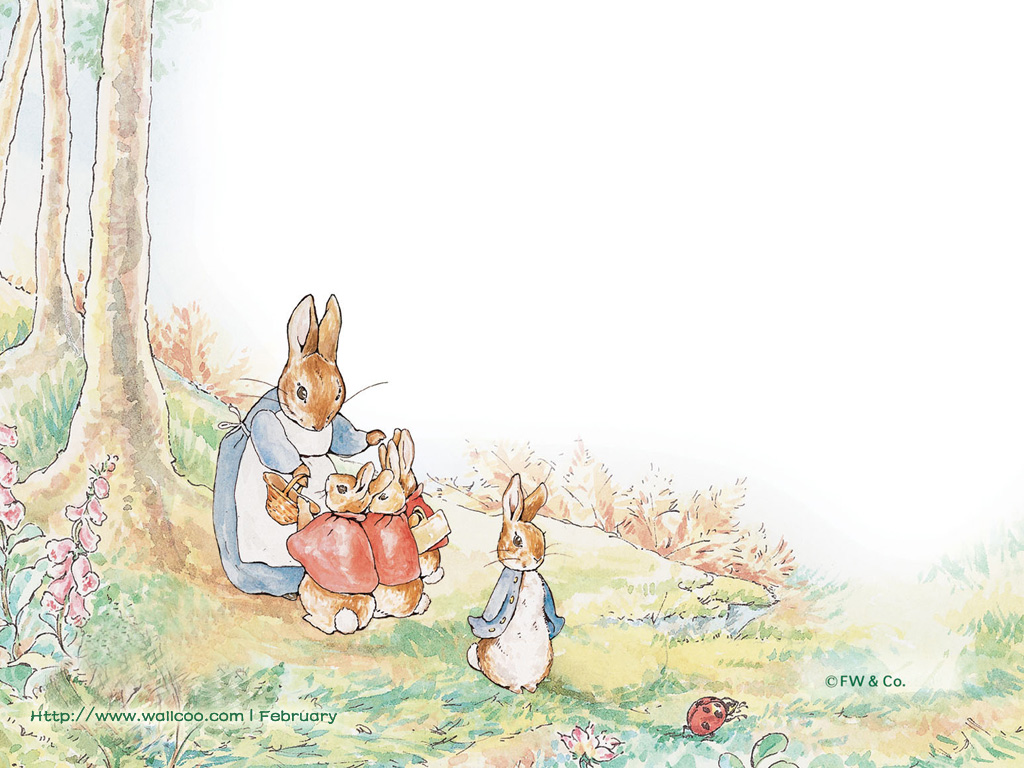 World Of Peter Rabbit No Desktop Wallpaper Wallcoo