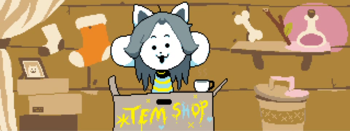  of catdog like monster They are all named Temmie except for Bob