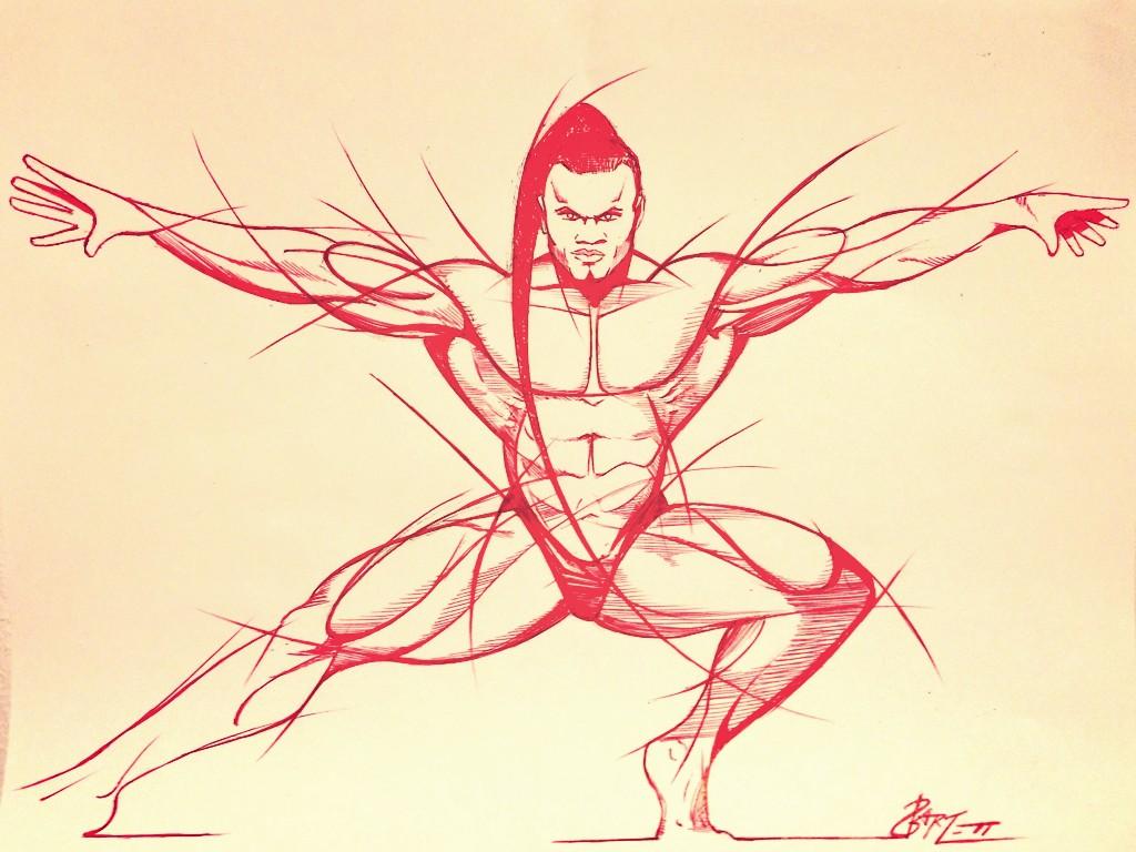 Michael Bartlett On My Drawing Capturing The Emotion Of