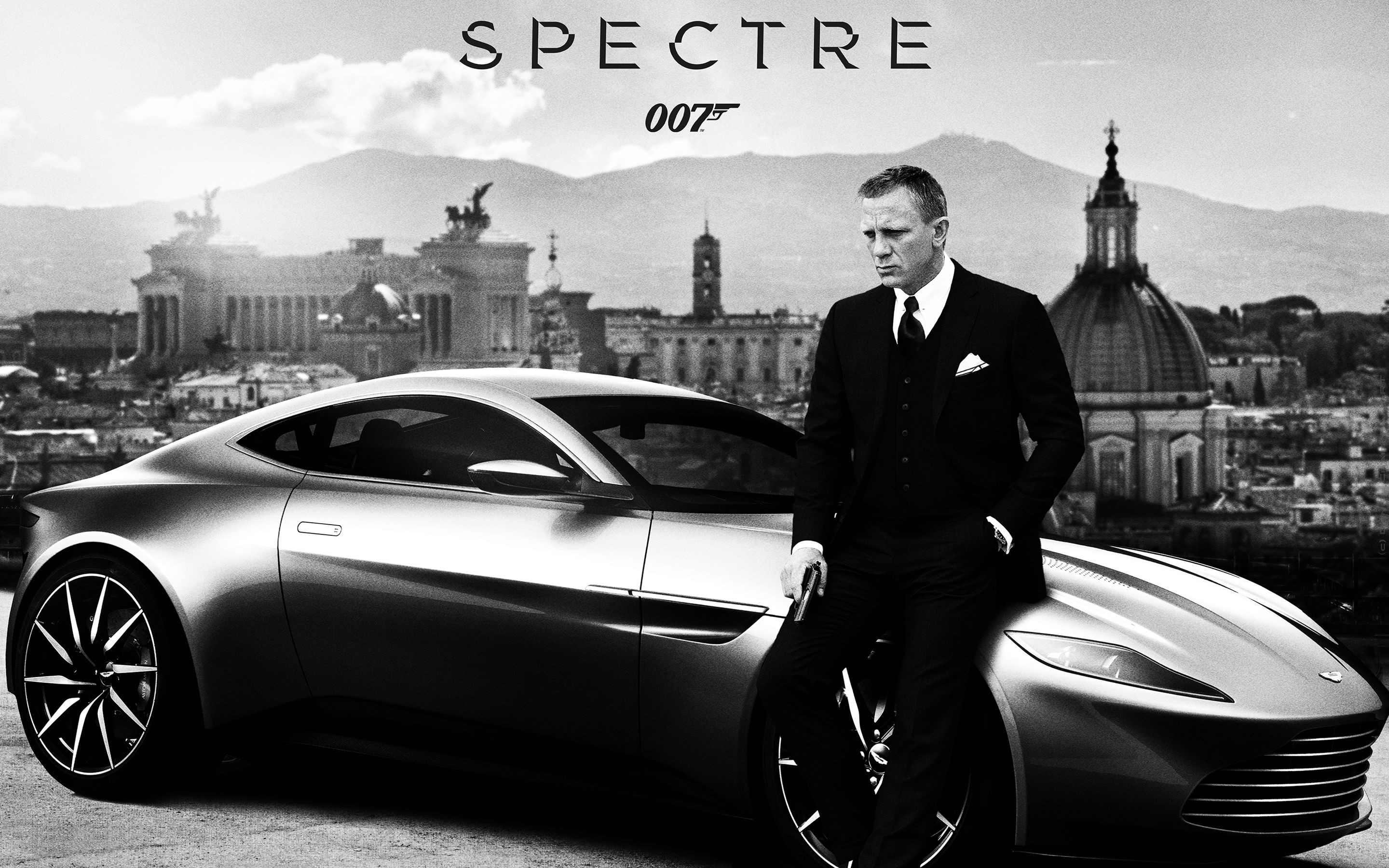 Spectre Daniel Craig Aston Martin Desktop Wallpaper For