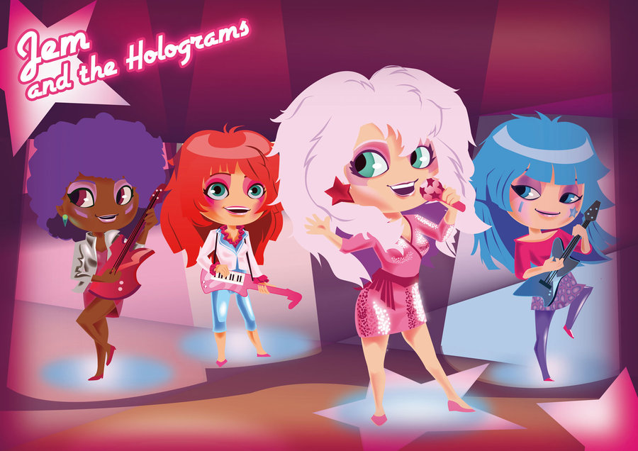 jem and the holograms by audreymolinatti