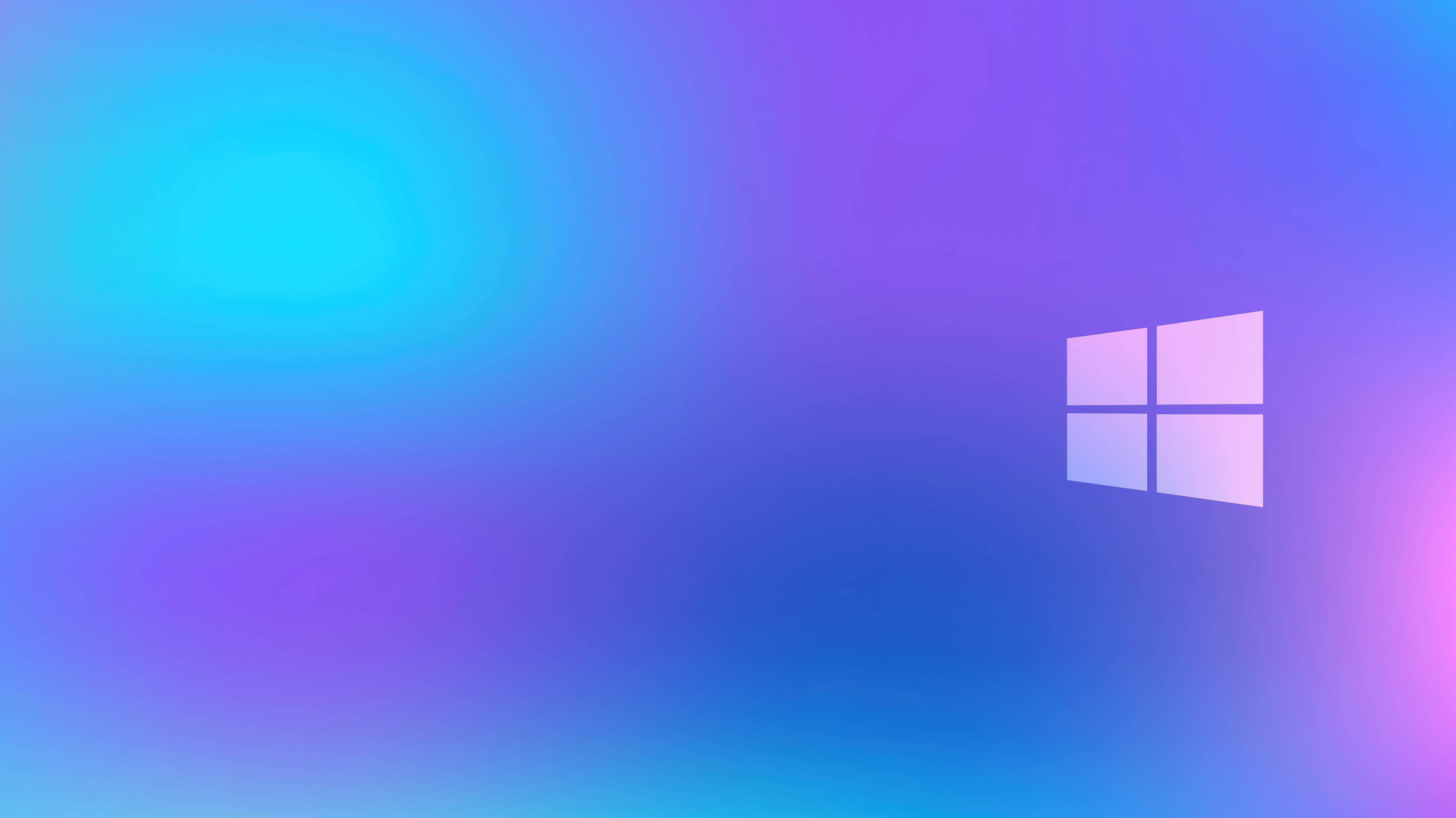 Windows 10X Logo HD 4K Wallpaper