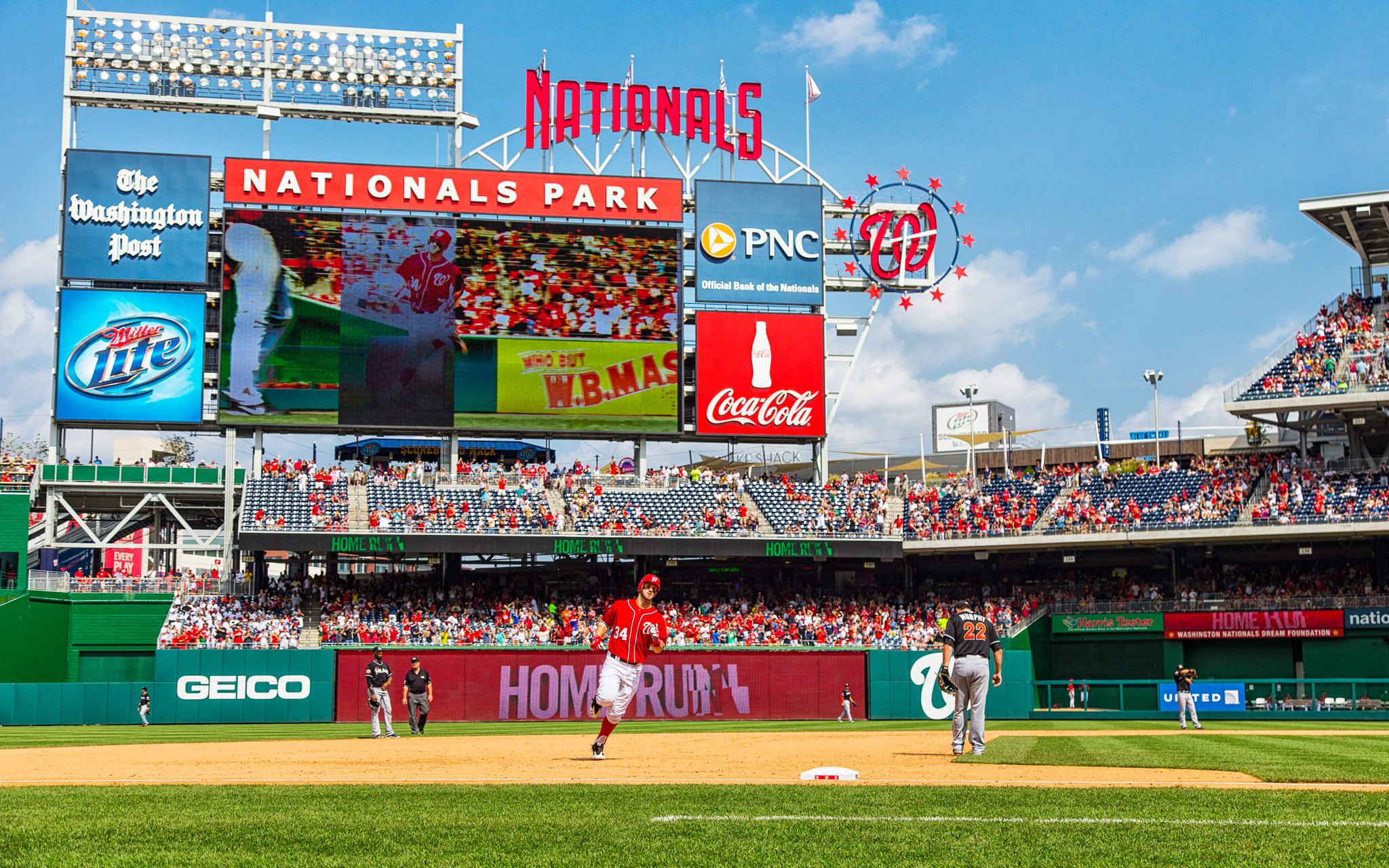 Download Washington Nationals Rugged Edit Wallpaper