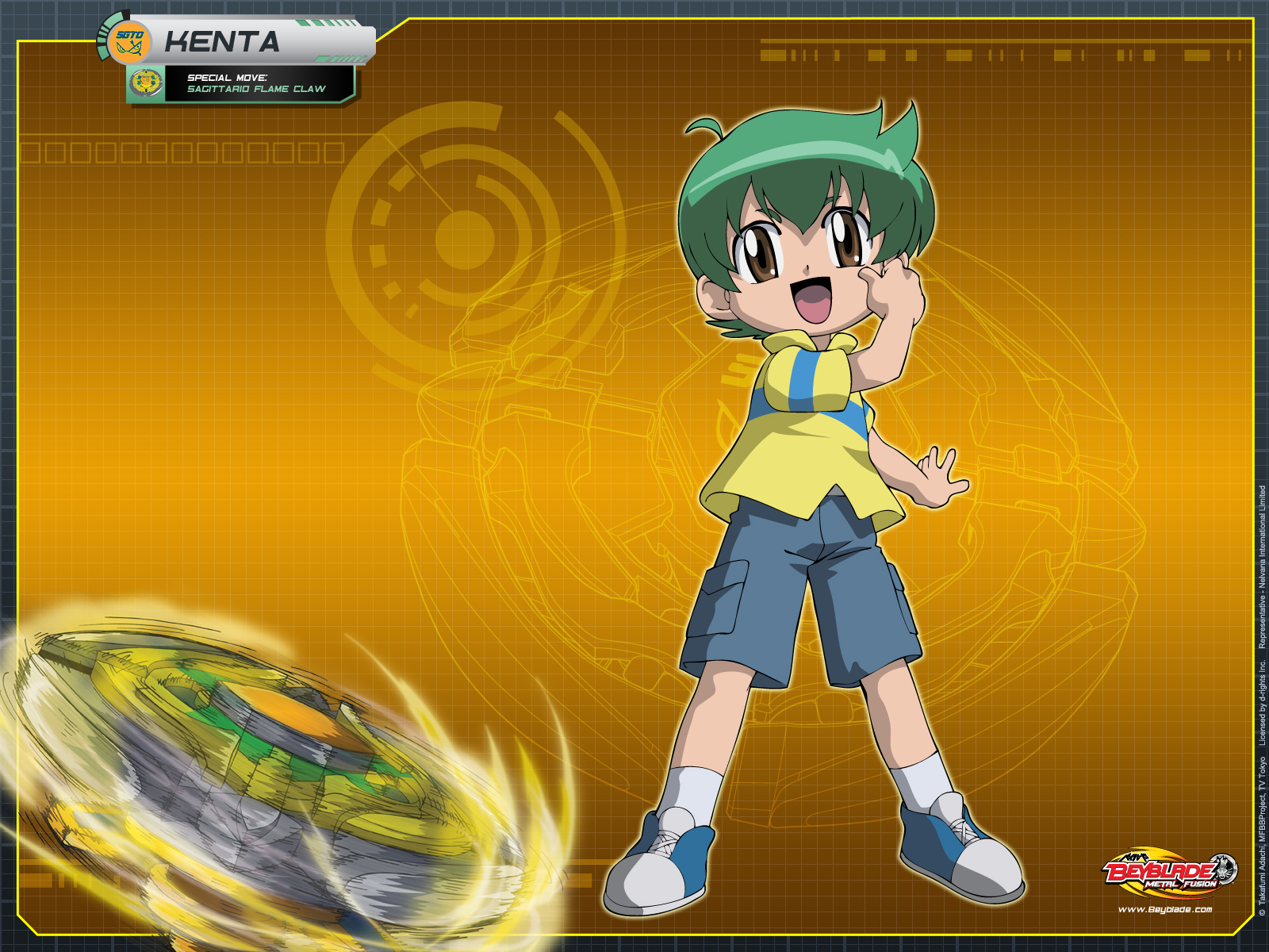 Benjamin Saga Beyblade Metal Fusion