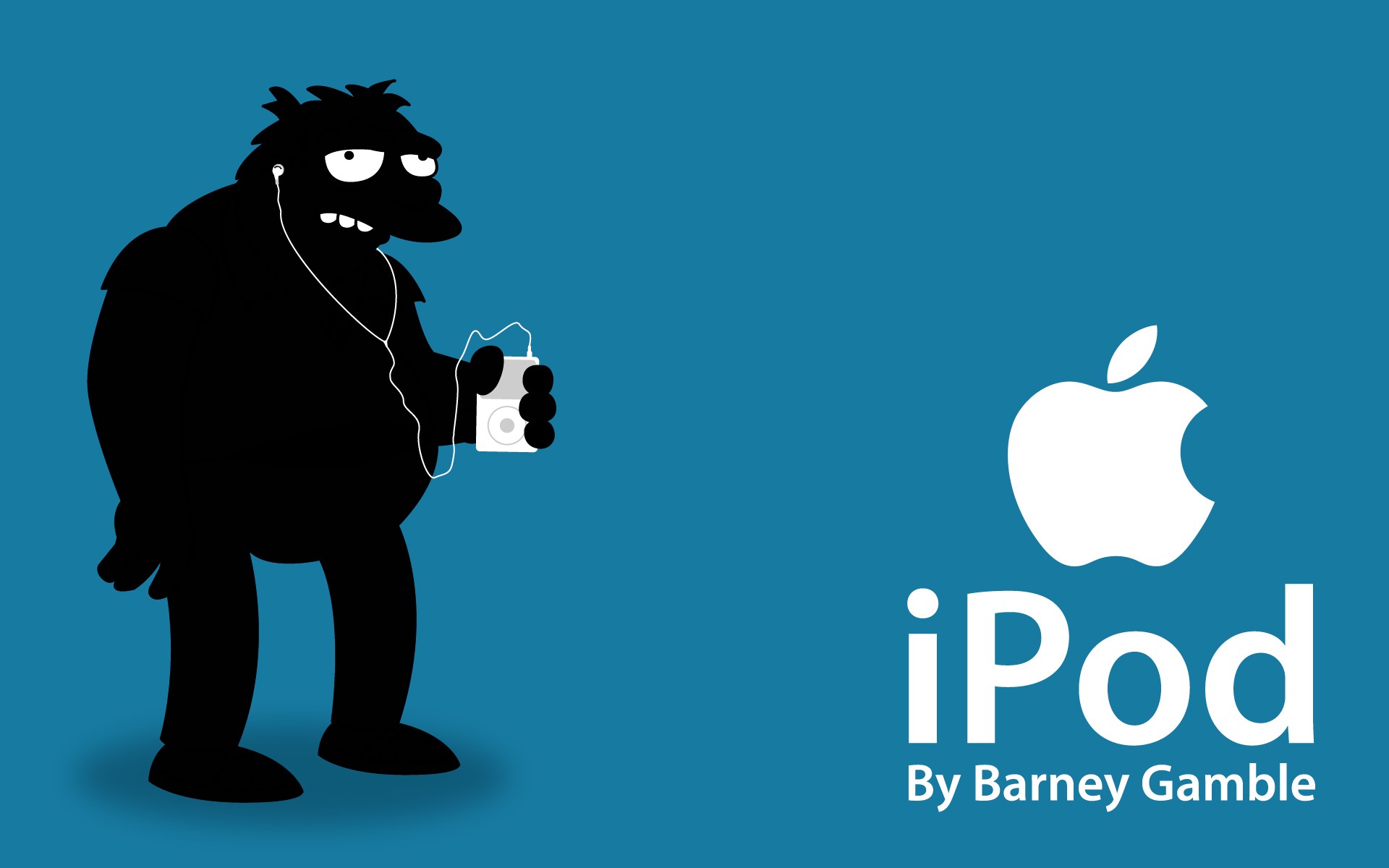 Ipod Barney Gumble Wide Image Gadgets