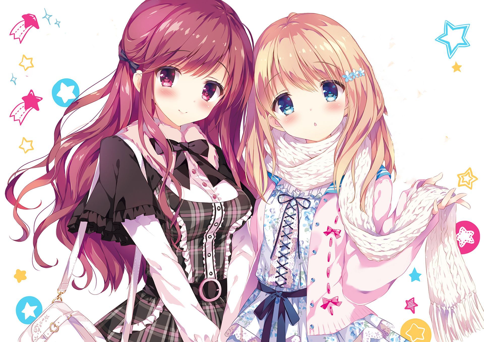 Cute Anime Friends Wallpaper Top