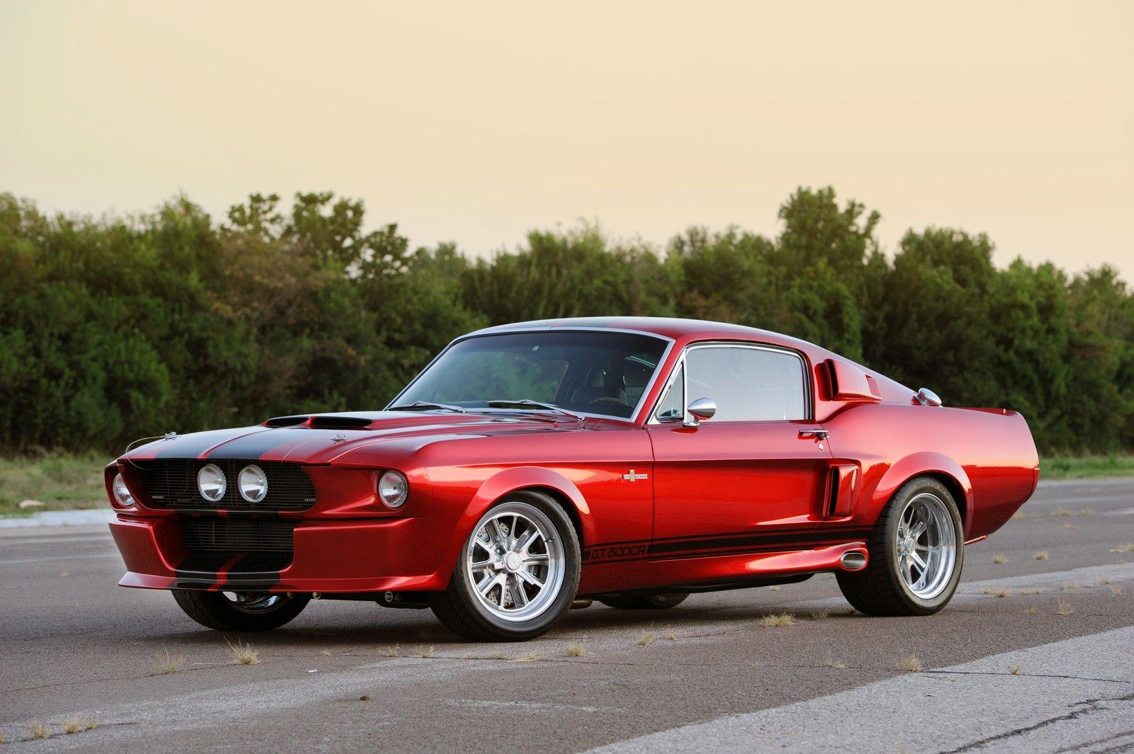 Gt500cr Muscle Classic Hot Rod Rods Mustang Ford Wallpaper Background
