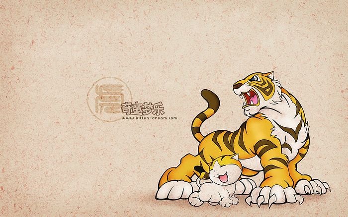 Zodiac Animal Sign Wallpaper Cartoon Cat Characters