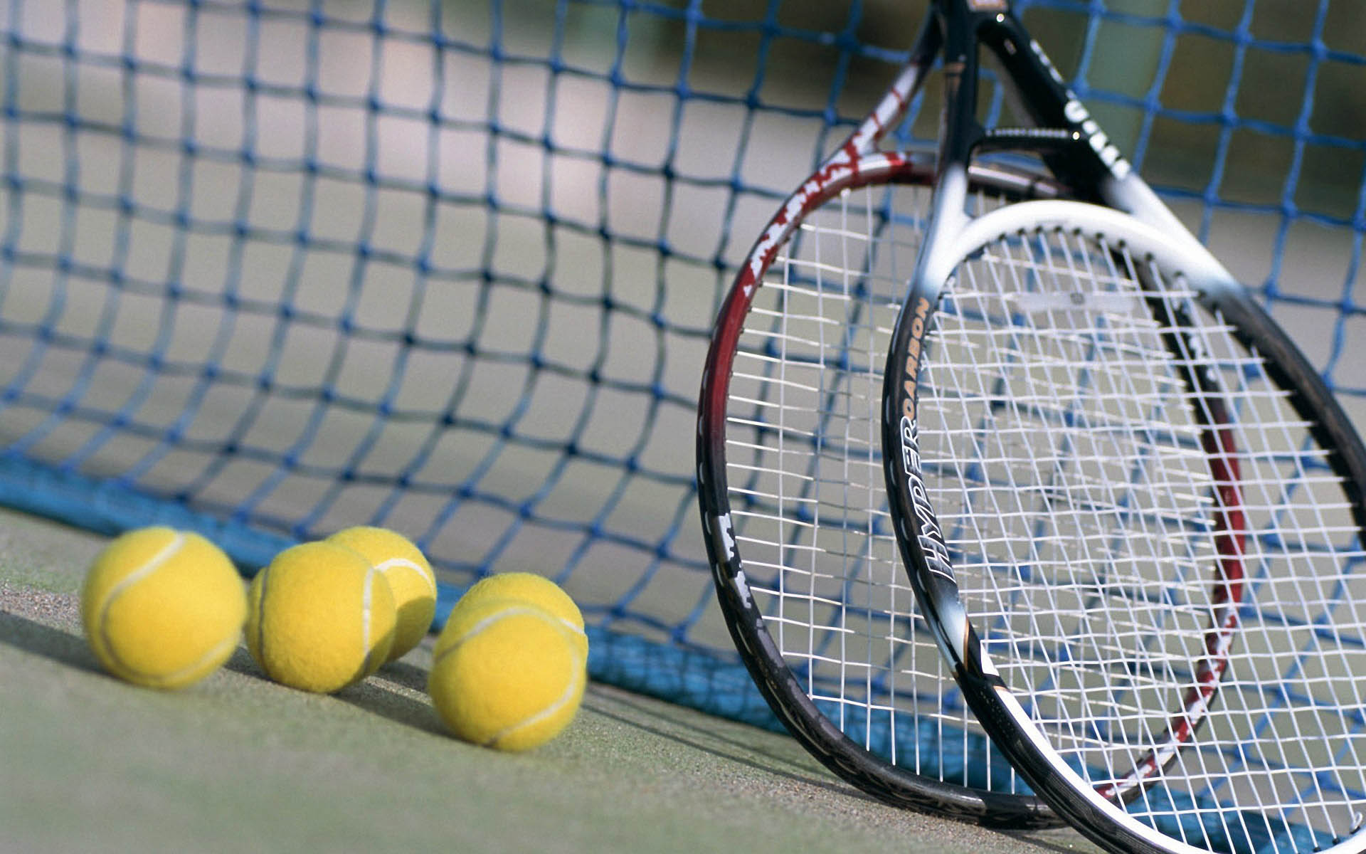 Tennis Ball And Racket Wallpaper