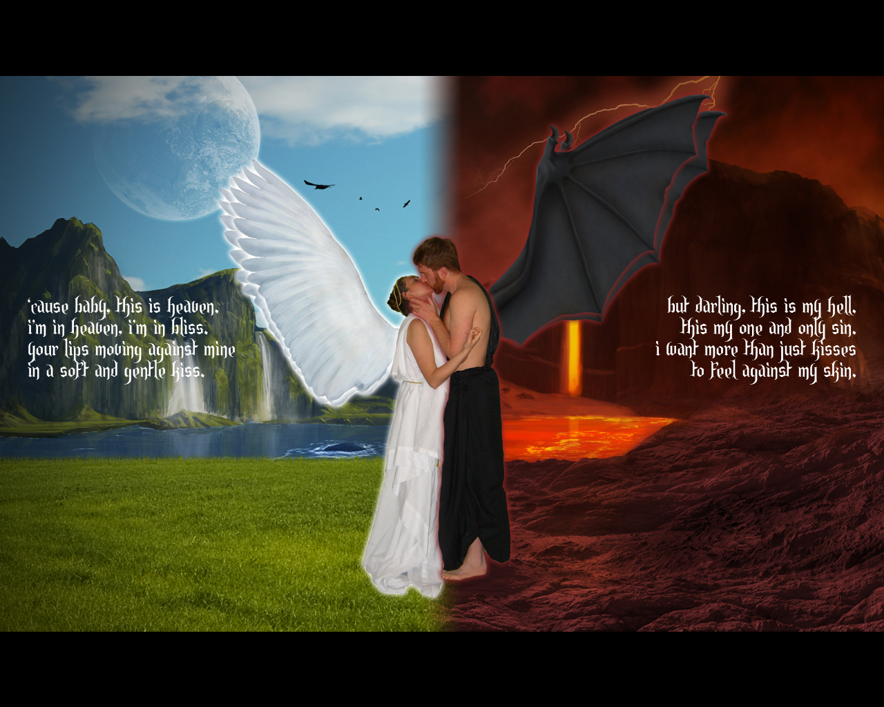 Free Download Heaven And Hell By Shady06 1280x1024 For Your Desktop Mobile Tablet Explore 48 Heaven Vs Hell Wallpaper Heaven Vs Hell Wallpaper Heaven And Hell Wallpaper Heaven And