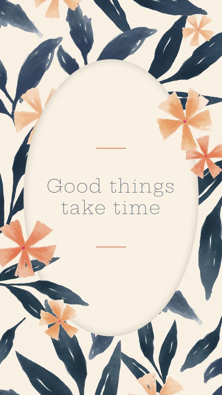 Inspirational Quote iPhone Wallpaper Watercolor