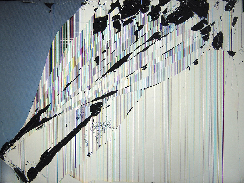 Broken Lcd Screen Wallpaper WallpaperSafari