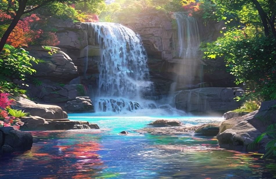 3d Waterfall Wallpaper