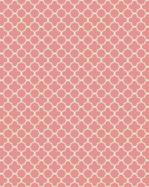 Wa7821 Waverly Classics Pink Framework Trellis Wallpaper