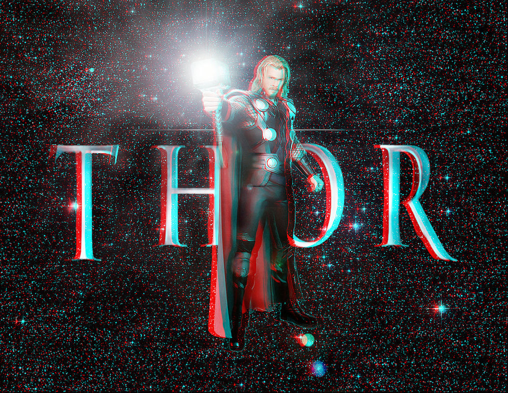 Thor Movie Wallpaper In 3d By Geosammy