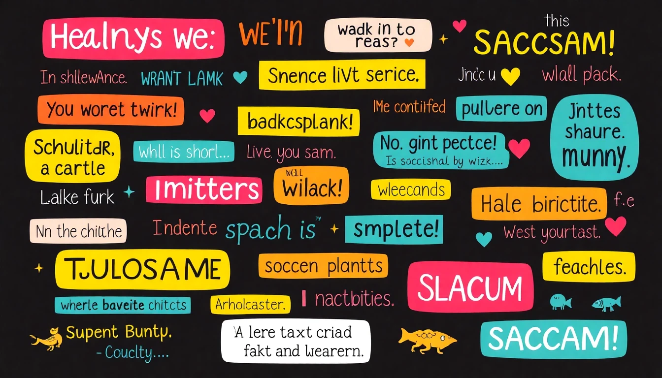 Sarcasm Wallpaper