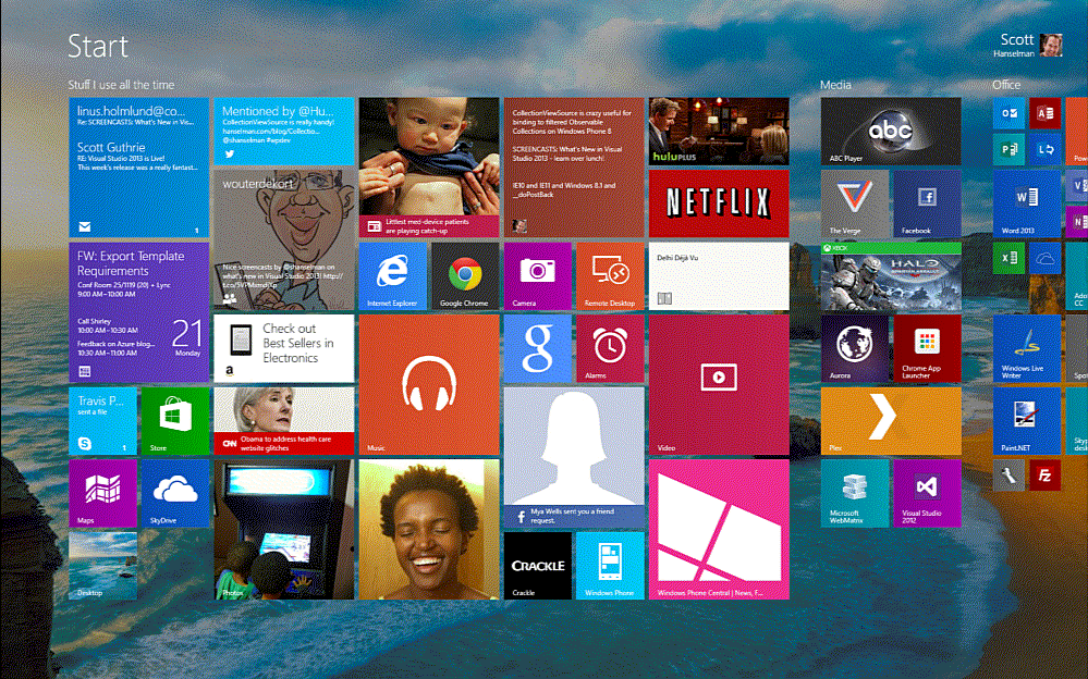 how to make gif background windows 8
