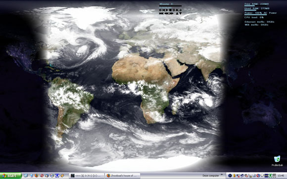 Desktopearth Get An Active Desktop Moving Wallpaper Like Google Earth