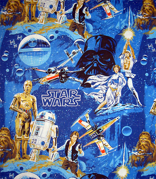 Star Wars Wallpaper Vintage Bed