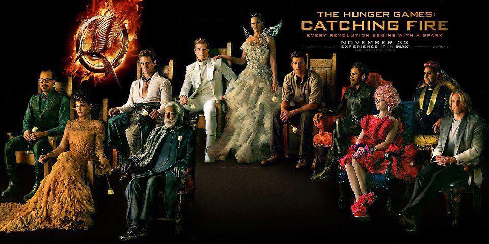 The Hunger Games Catching Fire Wallpaper Cast