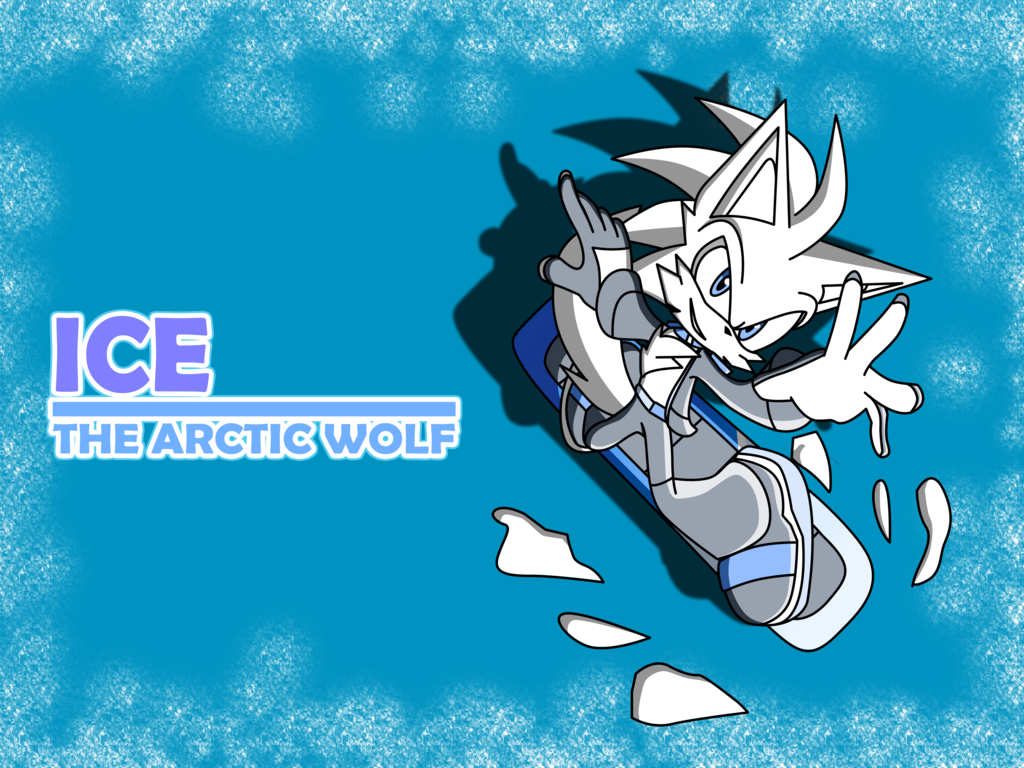 Ice Wolf Wallpaper The Arctic